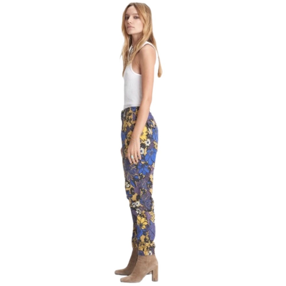 MOTHER No Zip Misfit Oopsie Daisy Pant Size 25 NWT